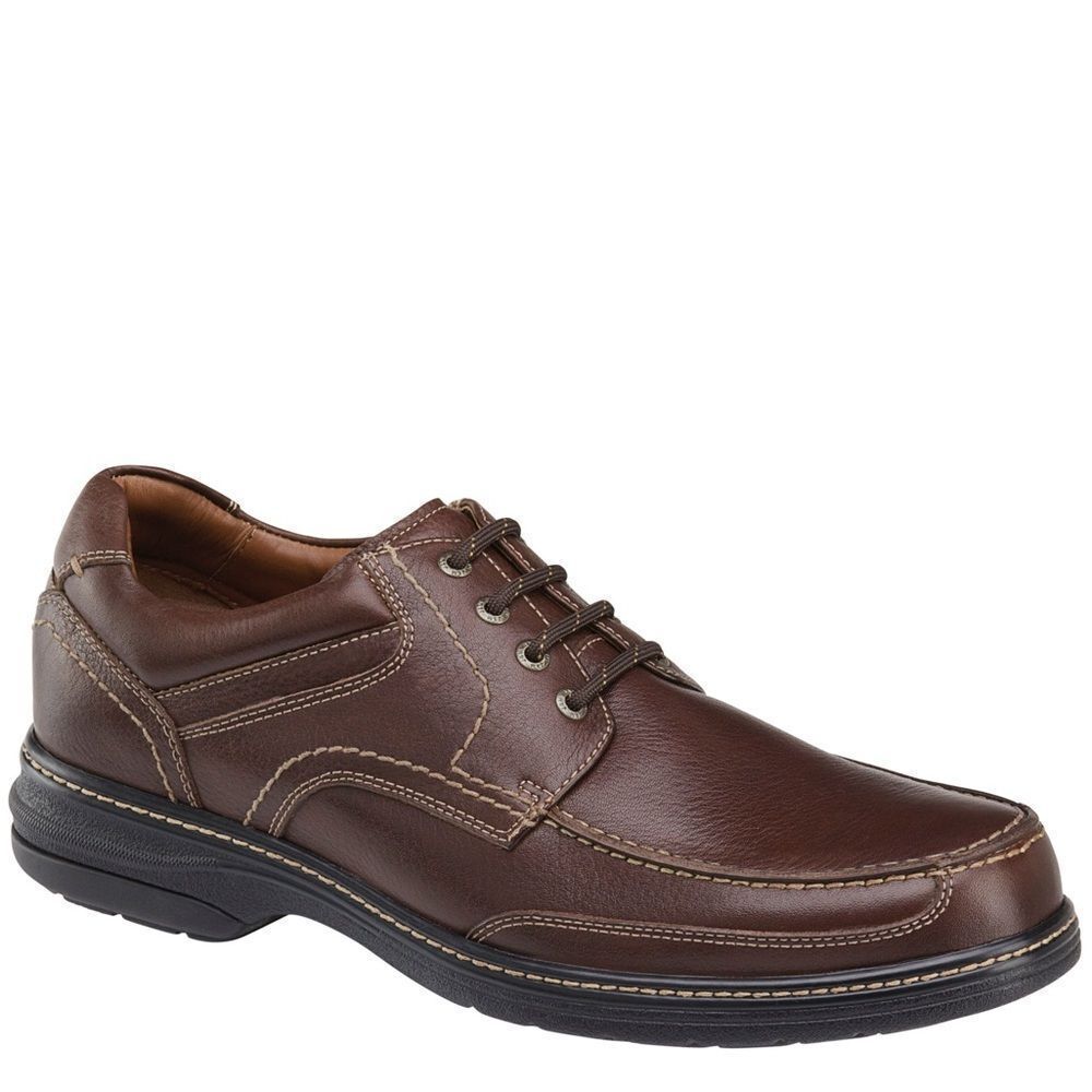 Johnston & Murphy Colvard Moc Toe XC4 Mahogany Leather‎ Loafer Size 9 B27
